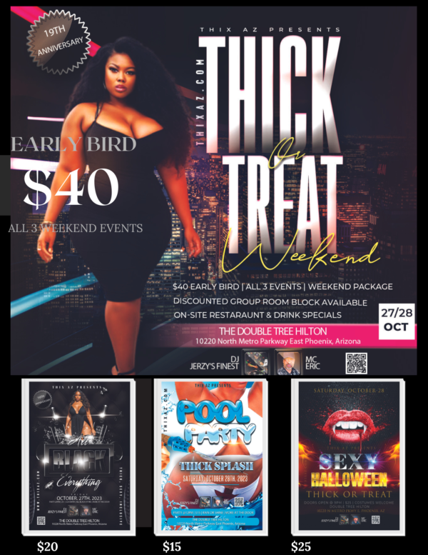 THICK OR TREAT WEEKEND PASS
